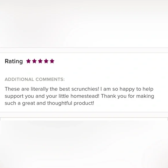 2 Oversized Scrunchie Hair Ties Crochet Handmade *Host Pick* - Picture 3 of 3